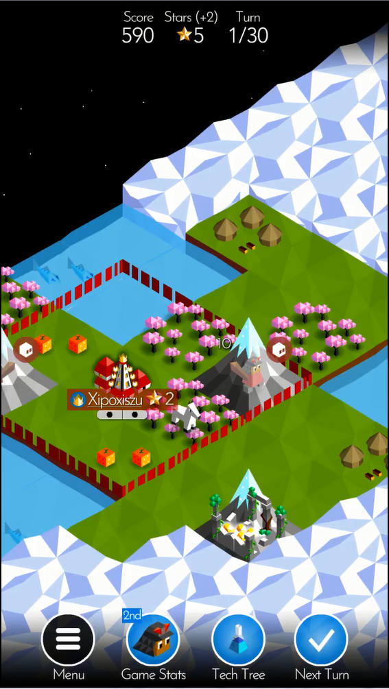 polytopia ゲーム画面